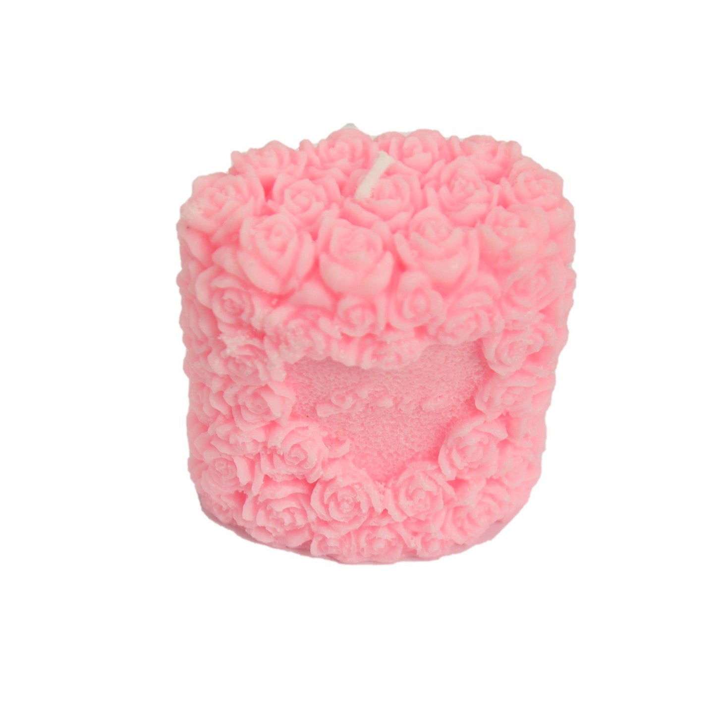 3D Rose-Shaped Candle