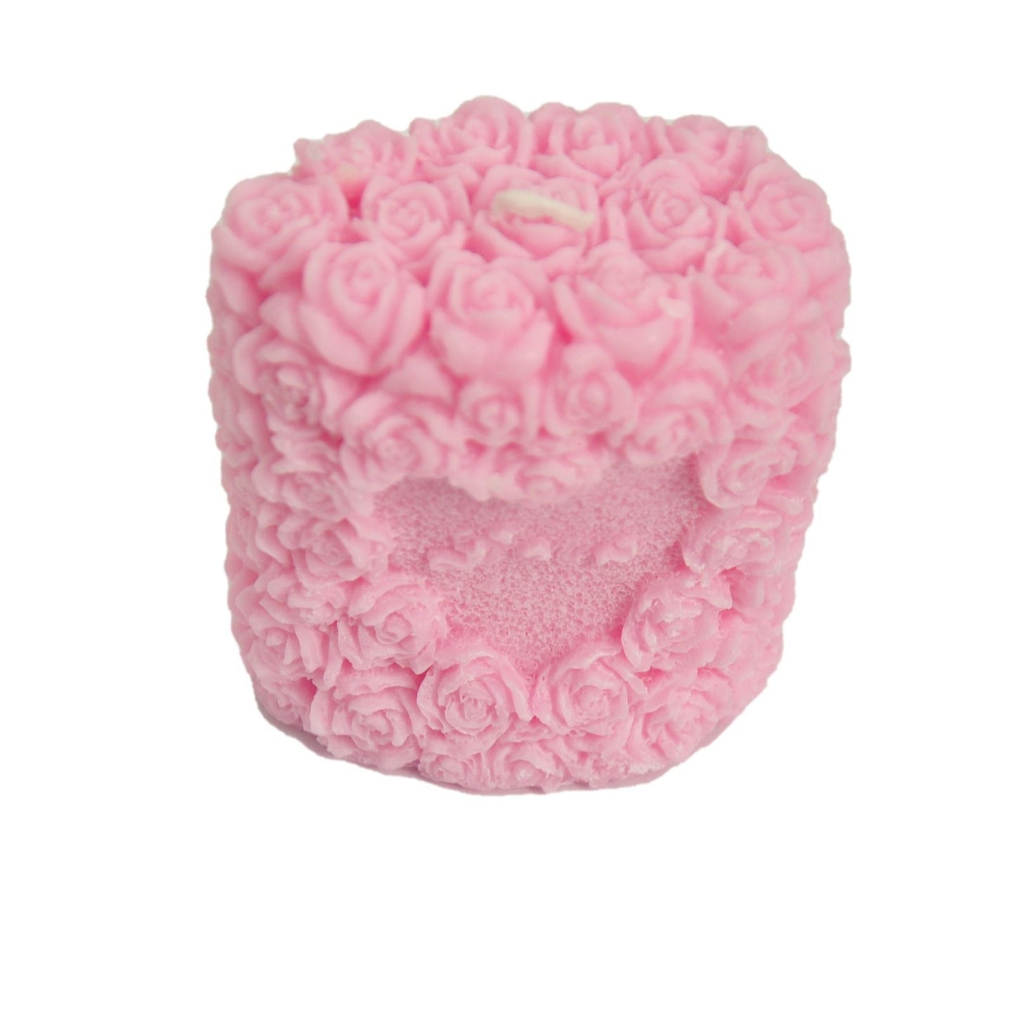 3D Rose-Shaped Candle